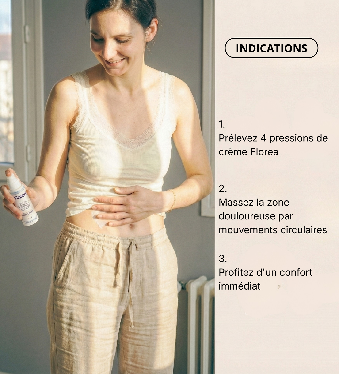 Crème Faibles douleurs